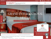 Tablet Screenshot of grandinternationalhotelpanama.com